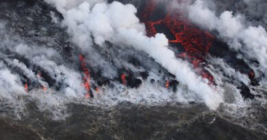 На Гавайях началось извержение вулкана