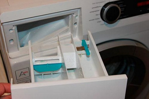 Как очистить лоточки стиральной машинки от известкового налета&nbsp
