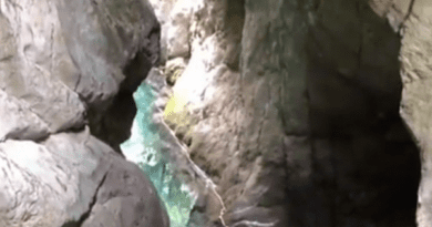 «Секретный» каньон в Сочи попал на видео&nbsp