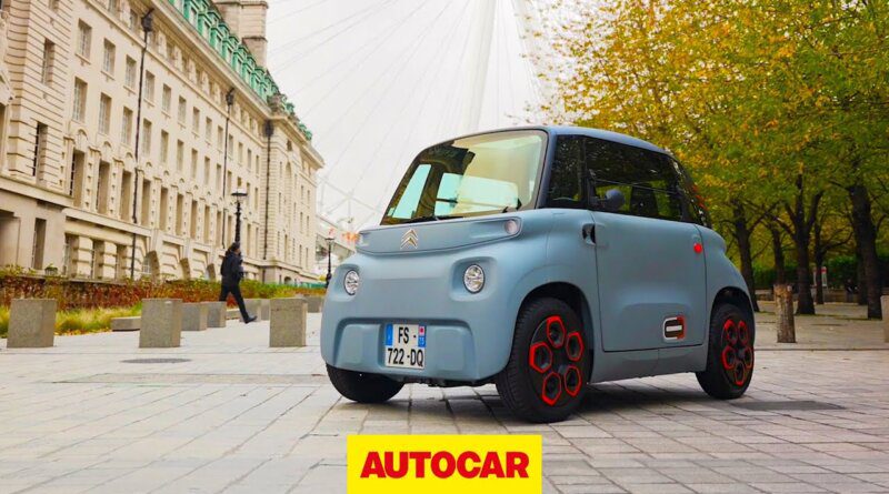 Citroen AMI review | Driving the new electric city car, at 28mph | Autocar