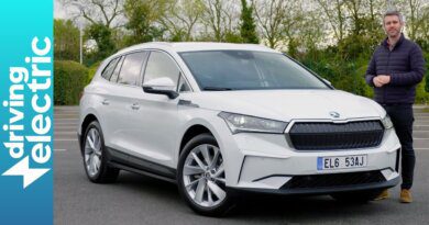 New Skoda Enyaq iV electric family car review – DrivingElectric