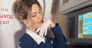 Российская стюардесса покорила иностранцев своей внешностью