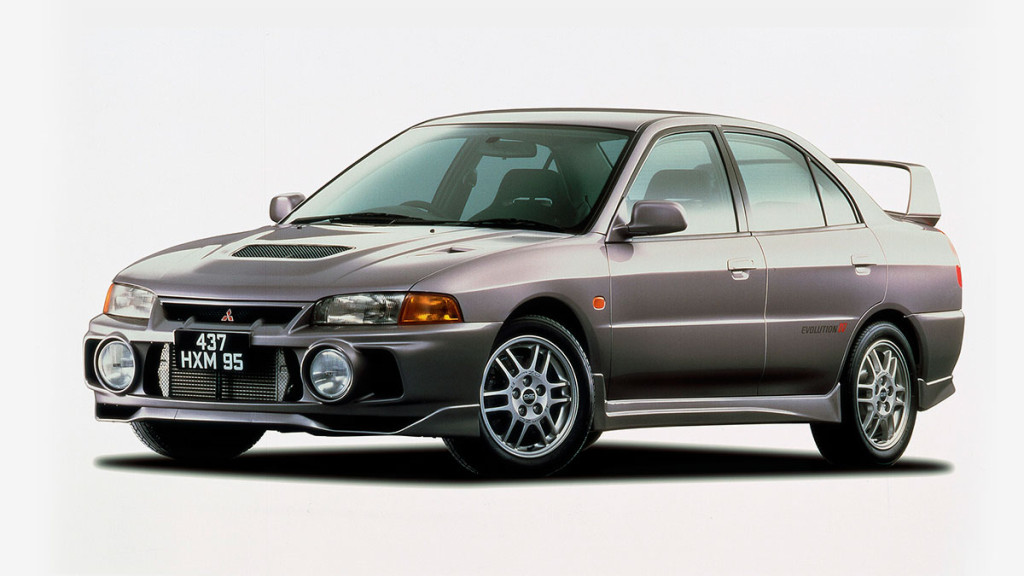 <p>Mitsubishi Lancer Evolution IV (1996&ndash;1998)</p>