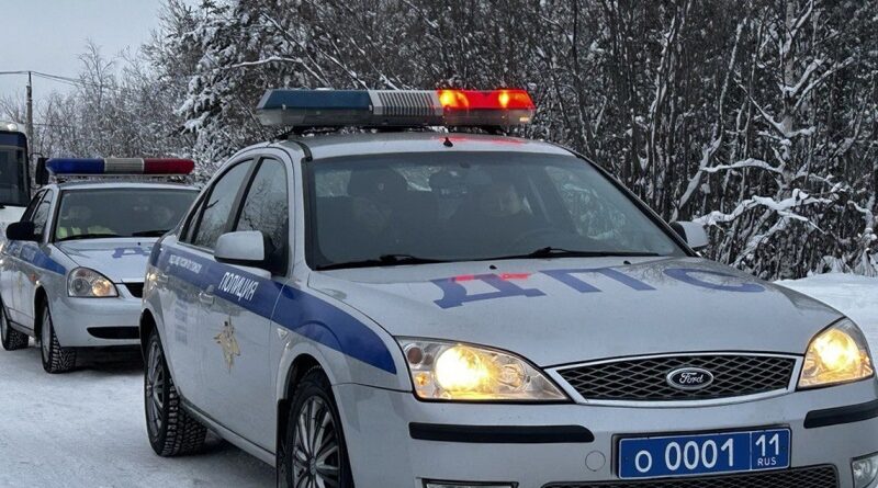 18-летний усинский водитель арестован за неповиновение сотруднику полиции