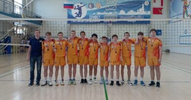 Усинские волейболисты в составе сборной Республики коми завоевали бронзу