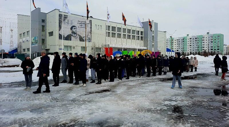 Готовность к Параду Победы: Усинские кадеты и юнармейцы шагают в строю