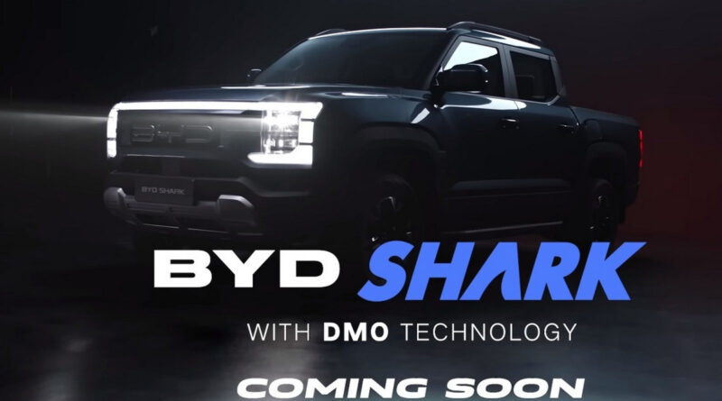 Брутальный пикап BYD Shark готовится выйти на мировой рынок