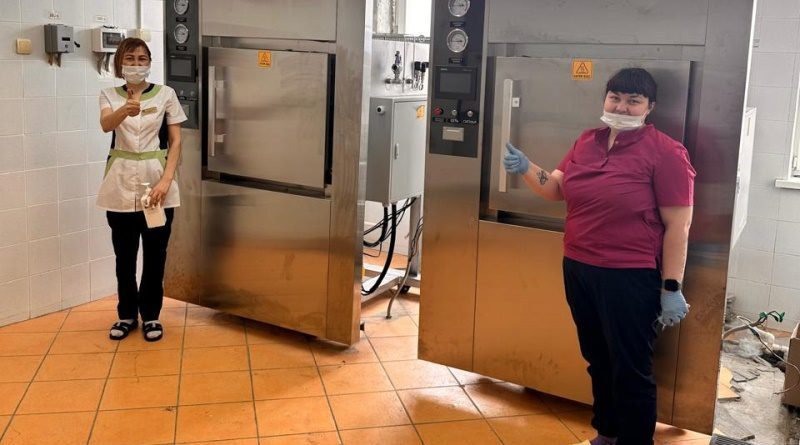Усинская ЦРБ получила новое оборудование для стерилизационного отделения
