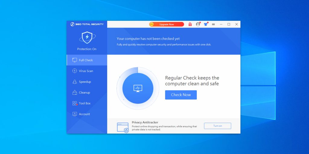 бесплатный антивирус 360 Total Security