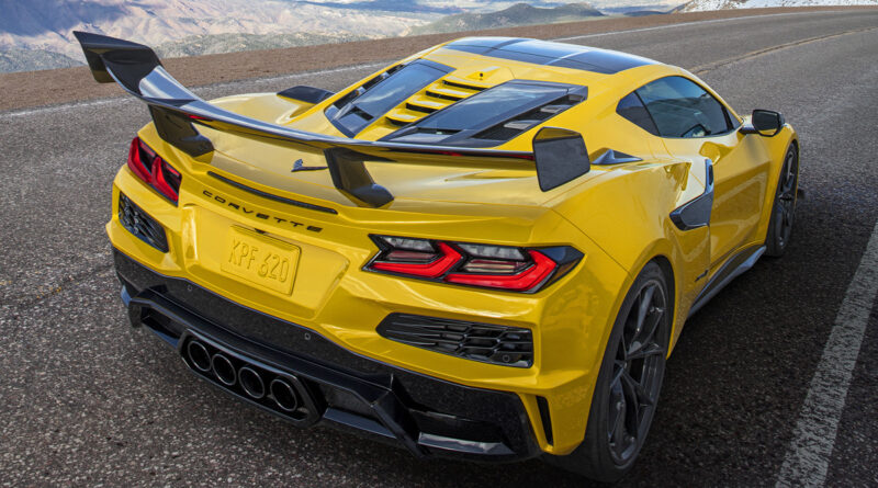 Суперкар Chevrolet Corvette ZR1 оказался мощнее, чем Lamborghini Revuelto