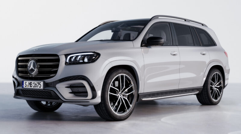 Второй рестайлинг Mercedes-Benz GLS: новые изображения