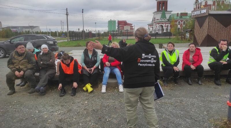 В Усинске прошло обучение добровольцев по поиску пропавших людей