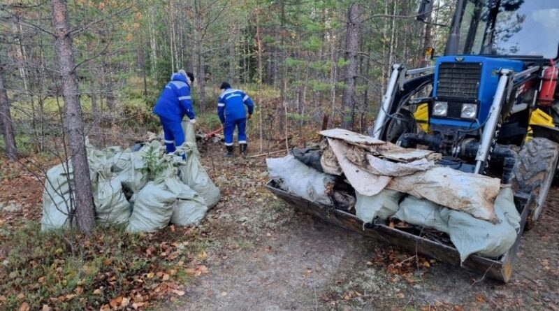 В Усинске “Транснефть-Север” приняло участие в ликвидации несанкционированных свалок