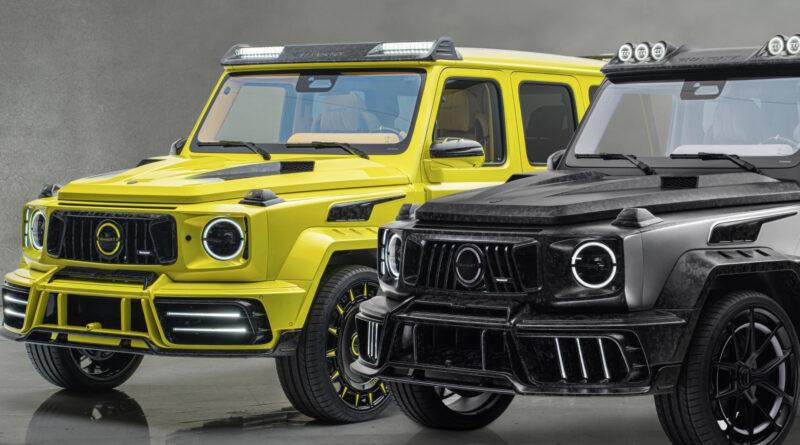 Mansory добралась до обновлённого Mercedes-AMG G 63: две версии на выбор и 820 л.с.