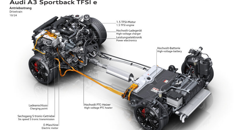 Обновлённый Audi A3: теперь и plug-in гибрид с запасом хода на электротяге до 143 км