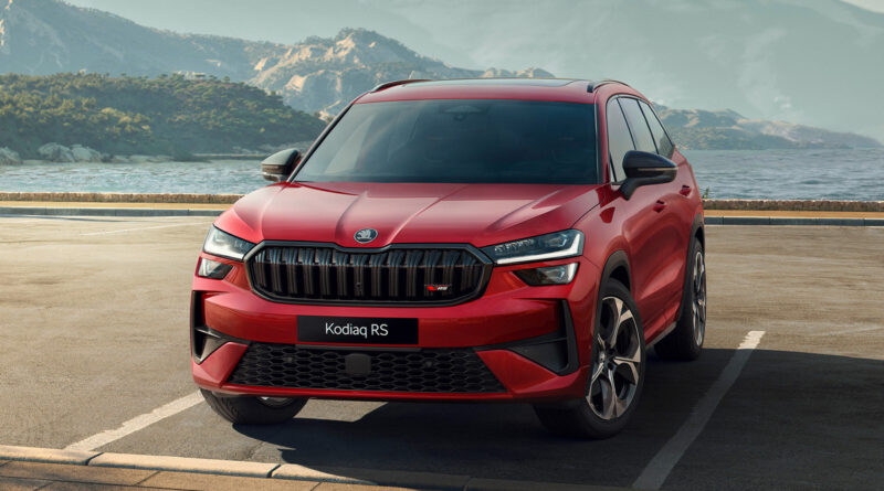 Представлен новый «заряженный» Skoda Kodiaq RS: мощнее и быстрее