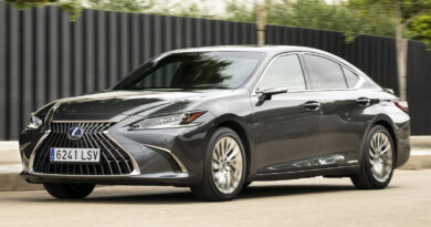 Рестайлинг Lexus ES: первые изображения