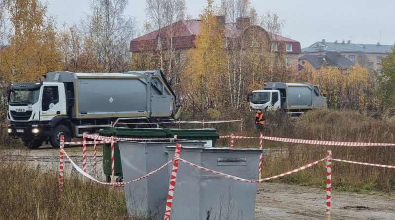 В Ухте прошёл региональный конкурс водителей мусоровозной техники