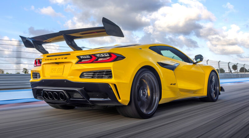 1079-сильный Chevrolet Corvette ZR1 оказался бессовестно дешёвым на фоне конкурентов