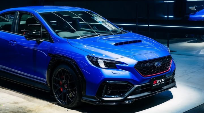 Седан Subaru WRX обзавёлся особенной версией STI S210 с форсированным мотором