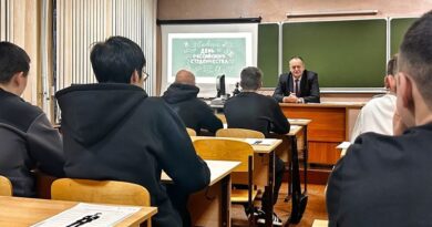 В Усинском политехническом техникуме прошёл урок, посвящённый Дню студента