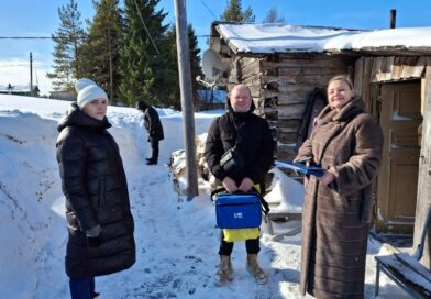 Медики Усинской ЦРБ побывали с выездом в деревне Сынянырд