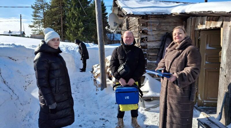 Медики Усинской ЦРБ побывали с выездом в деревне Сынянырд