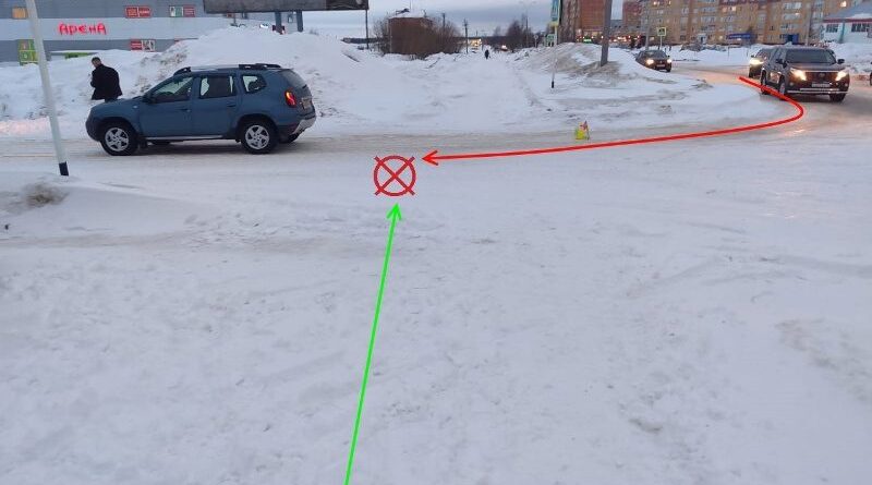 В Усинске 8-летний мальчик попал под колёса автомобиля