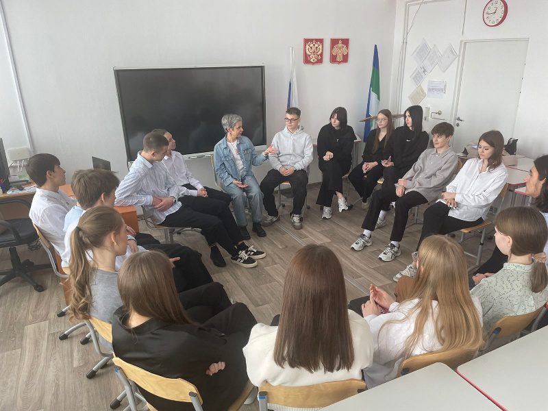 В Усинске прошла лекция о психологическом здоровье для школьников