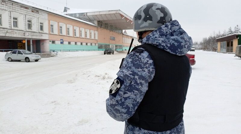 В Усинске задержан мужчина за нападение на сотрудника Росгвардии