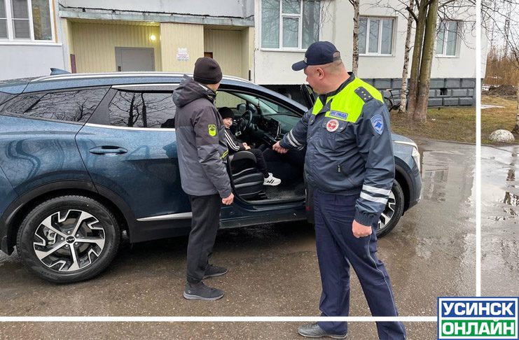 дорожная полиция акция дети в кресле
