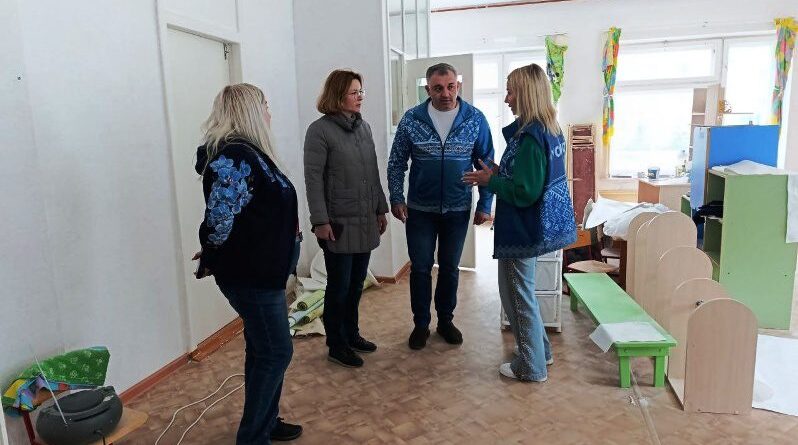 В детском саду №24 Усинска завершается ремонт кровли