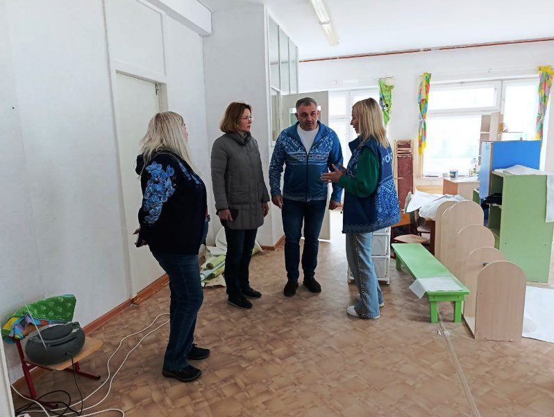ремонт в садике