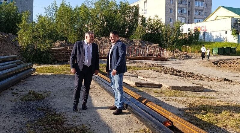 Во дворе на Воркутинской начался ремонт по программе «Формирование комфортной городской среды»