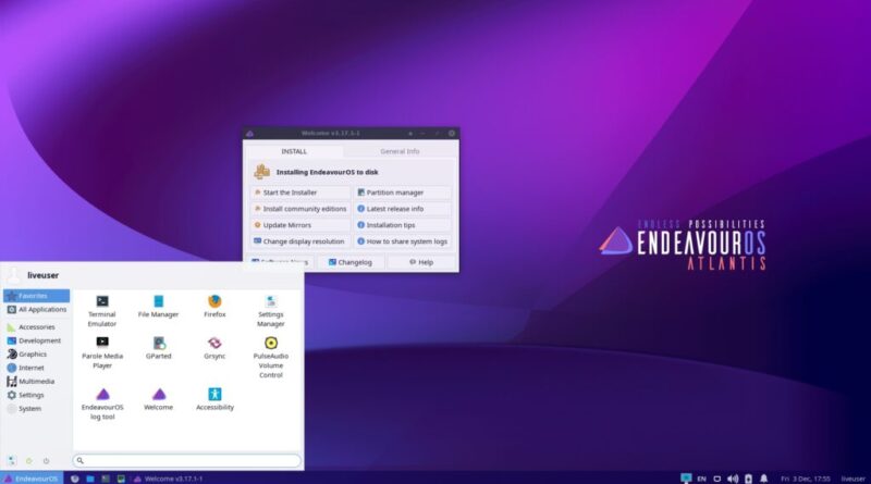 8 крутых дистрибутивов Linux, о которых мало кто слышал: EndeavourOS