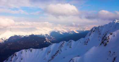 В горах Сочи сошли шесть лавин