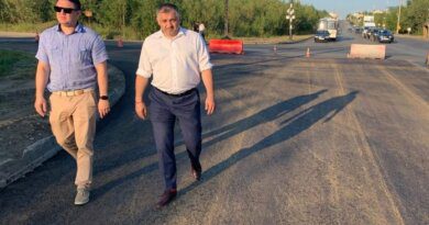 Ещё один участок дороги в Усинске приведён в порядок