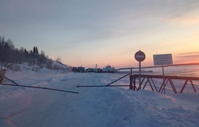 Официально переправу через Печору планируют открыть 3 января
