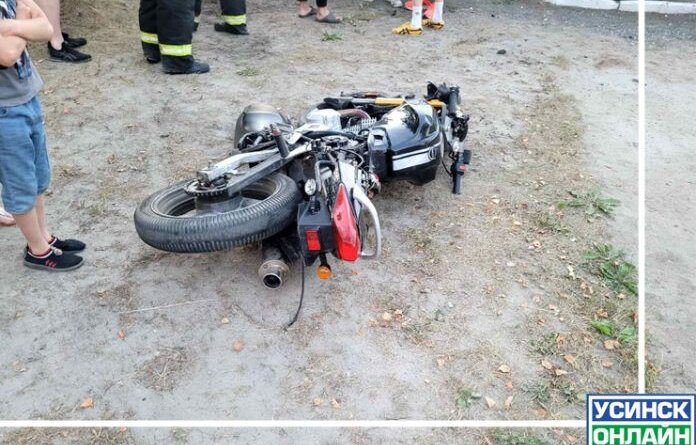 Подробности аварии в Усинске: за рулём мотоцикла был пьяный и без прав