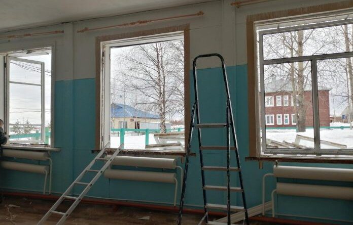 Родители в Усть-Лыже помогают «Сохранять тепло в родной школе»