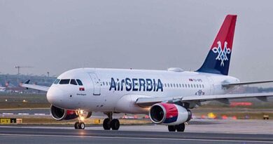 Российские туристы помогли Air Serbia побить рекорд по пассажиропотоку