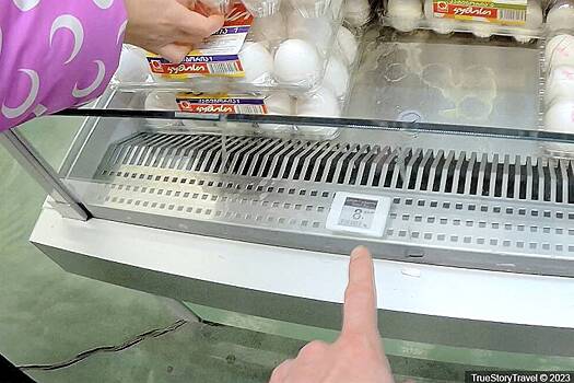 Россиянин зашел в супермаркет в Грузии и удивился ценам на яйца