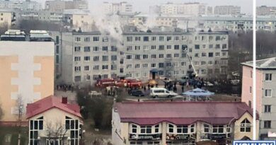 Сегодня в Усинске горело бывшее общежитие