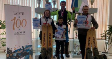 Семейная победа в гонке на охотничьих лыжах