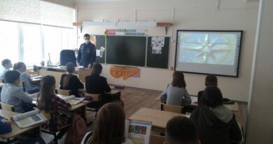 Сотрудники МЧС рассказали школьникам Усинска, как вести себя при ЧС