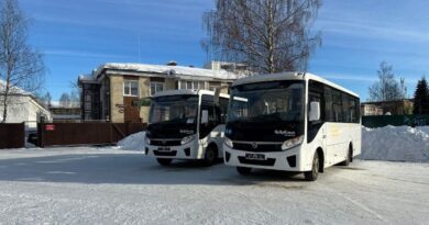 Усинск получил новые автобусы