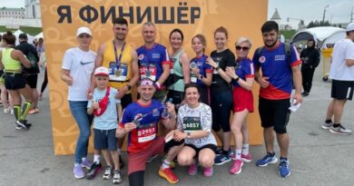 Усинские спортсмены пробежали Казанский марафон