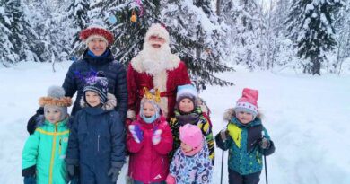 В лесах Усинска встречается Дед Мороз