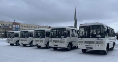 В Усинск прибыли новые автобусы ПАЗ