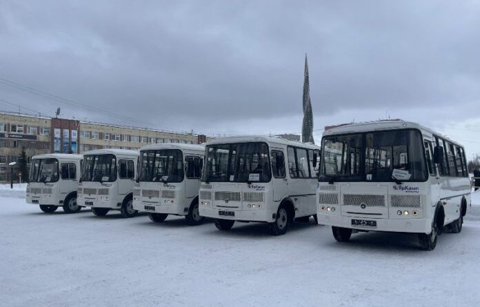 В Усинск прибыли новые автобусы ПАЗ
